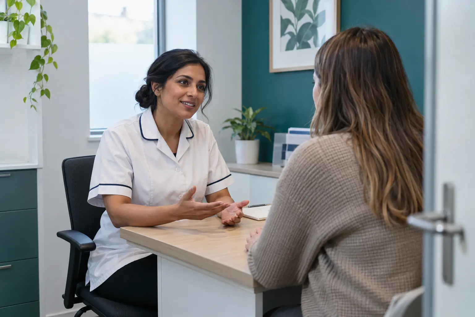 A confidential contraception consultation in a community pharmacy